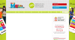 Desktop Screenshot of mala-matura.com