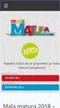 Mobile Screenshot of mala-matura.com